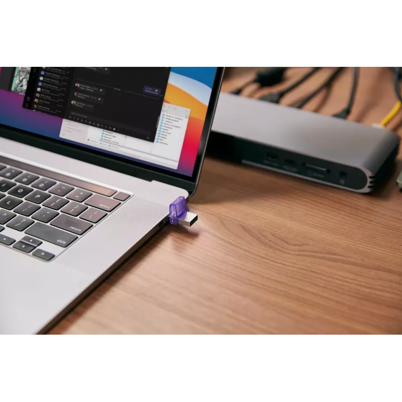 Kingston Technology DataTraveler 256GB microDuo 3C 200MB/s dviguba USB-A + USB-C atmintukas