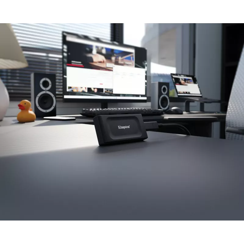 Kingston Technology 1TB XS1000 išorinis USB 3.2 Gen 2 nešiojamasis kietojo kūno diskas
