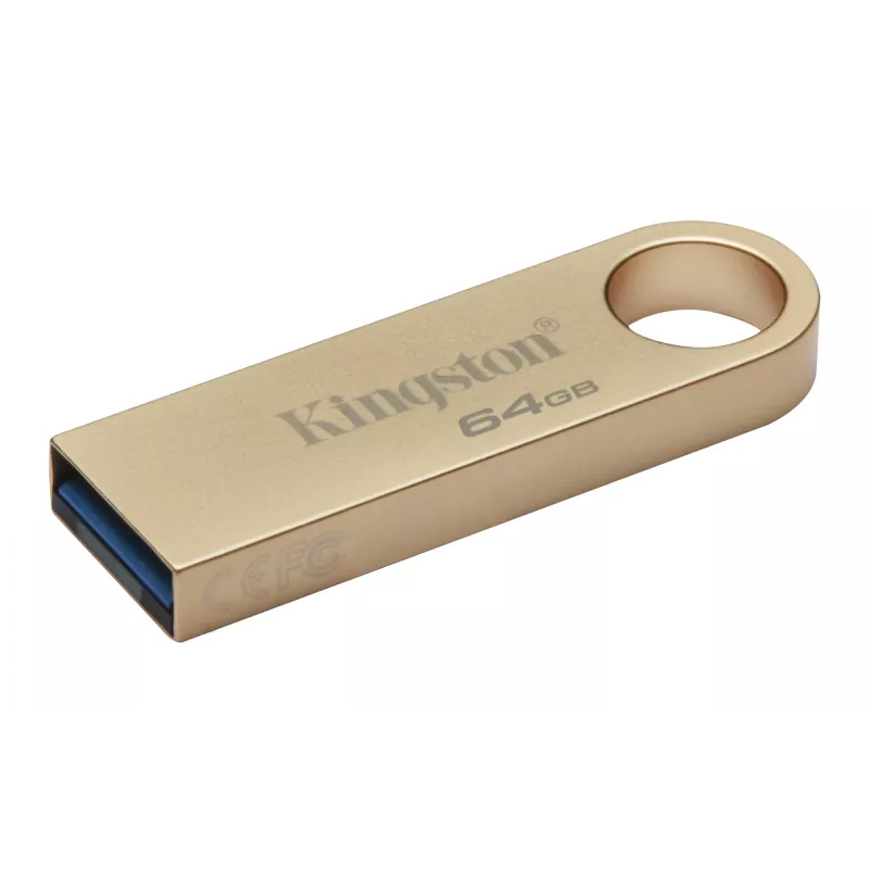 Kingston DataTraveler SE9 G3 64GB USB 3.2 Gen 1 metalinis atmintukas 220MB/s