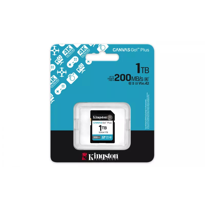 Kingston Canvas Go! Plus 1TB SDXC SDG4/1TB