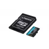 Kingston Technology 256GB microSDXC Canvas Go Plus Gen4 200MB/s A2 U3 V30 atminties kortelė su adapteriu