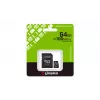 Kingston Technology 64GB microSDXC Canvas Select Plus Gen3 100MB/s A1 atminties kortelė su adapteriu