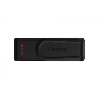 Kingston DataTraveler Exodia S 64GB USB 3.2 Gen 1 atmintukas (juodas/juodas)