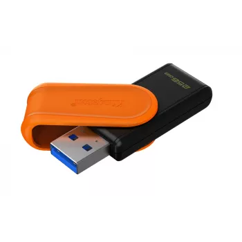 „Kingston“ DataTraveler Exodia S 256 GB USB 3.2 Gen 1 atmintukas (juodai oranžinis)