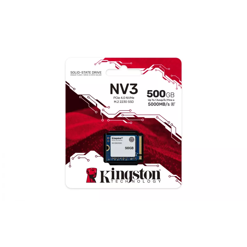 SSD diskas Kingston Technology 500GB M.2 2230 NVMe SNV3SM3/500G