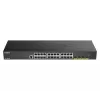 D-Link 24 prievadų Gigabit Smart Managed Switch su 4x 10G SFP+