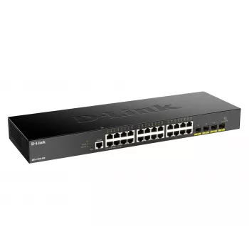D-Link 24 prievadų Gigabit Smart Managed Switch su 4x 10G SFP+