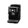 Kavos aparatas DeLonghi ECAM 21.117 B Magnifica S — pilnai automatinis, 1,8 l vandens talpa, 250 g pupelių indas, 15 bar, 2 čiaupai