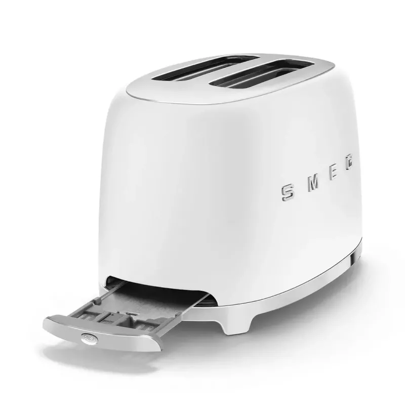 Skrudintuvas Smeg 50's Style TSF01WHMEU 2 griežinėliai Baltas