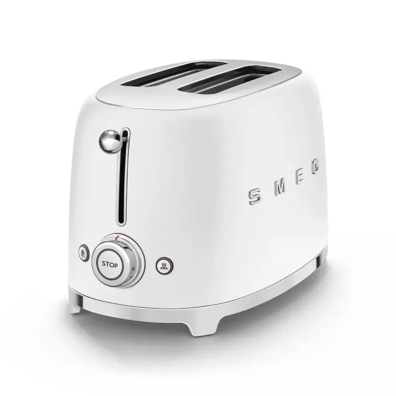Skrudintuvas Smeg 50's Style TSF01WHMEU 2 griežinėliai Baltas