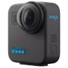 Veiksmo kamera GoPro MAX 360 (2025) — 360° įrašymas, 6K itin didelė raiška, įmontuotas ekranas, Wi‑Fi, GPS, Juoda