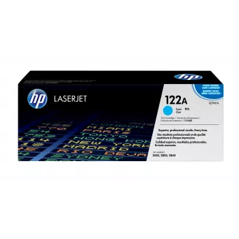 HP 122A žalsvai mėlyna originali LaserJet kasetė 1 vnt.