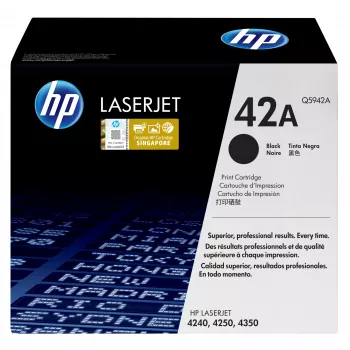 HP 42A juodos spalvos originalus lazerinis toneris Q5942A