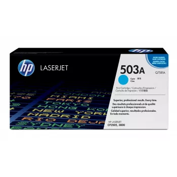 HP 503A žalsvos spalvos originalus lazerinio spausdintuvo kasetė