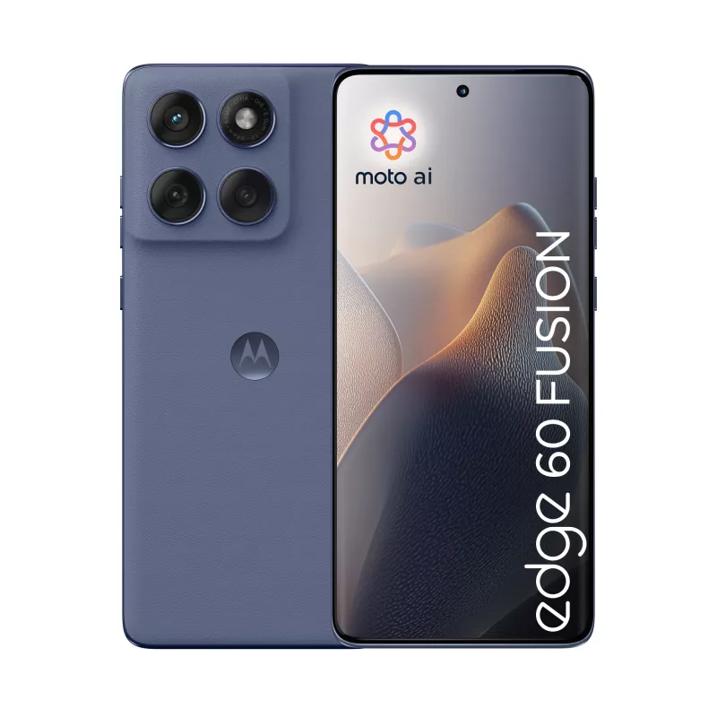 Mobilusis telefonas Motorola edge 60 fusion 16,9 cm (6,67 colio) Dual SIM Android 15 5G USB Type-C 8 GB 256 GB 5200 mAh Pilka