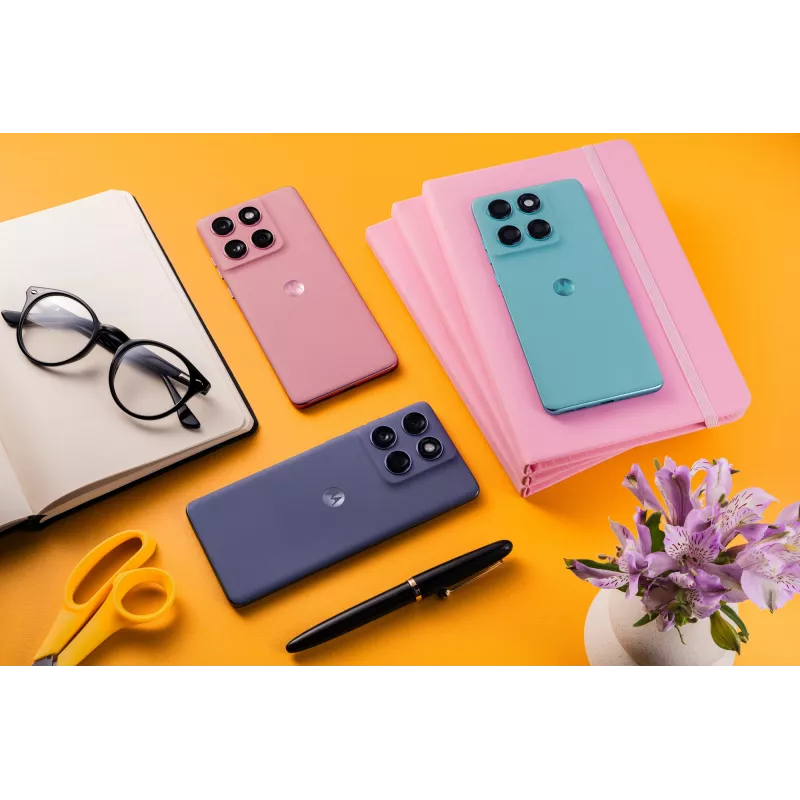 Mobilusis telefonas Motorola edge 60 fusion 16,9 cm (6,67 colio) Dual SIM Android 15 5G USB Type-C 8 GB 256 GB 5200 mAh Pilka