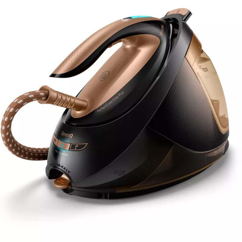 Garo generatorius Philips GC9682/80 — 2700 W, 1,8 L bakas, 165 g/min nuolatinis garas, 600 g/min stiprinimas, T-ionicGlide padas