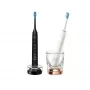 Philips HX9914/57 DiamondClean 9000 2 vnt. komplektas Juoda/Balta elektrinis dantų šepetėlis