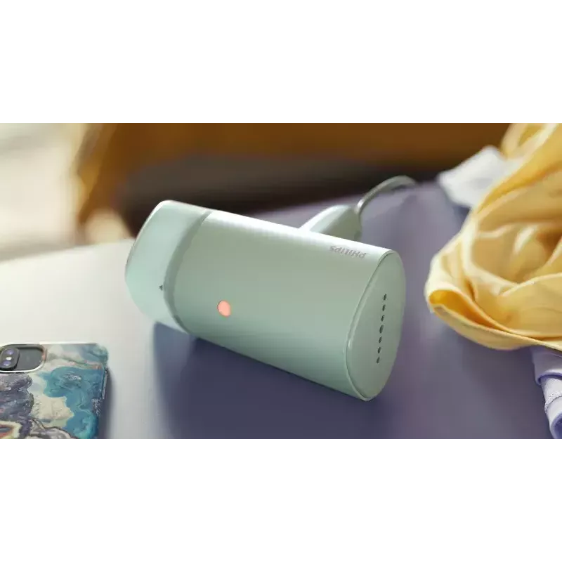 Nešiojamas garinis lygintuvas Philips 3000 serijos STH3010/70 — 1000 W, 20 g/min nuolatinis garas, 2 m laidas, sulankstomas, išimamas rezervuaras