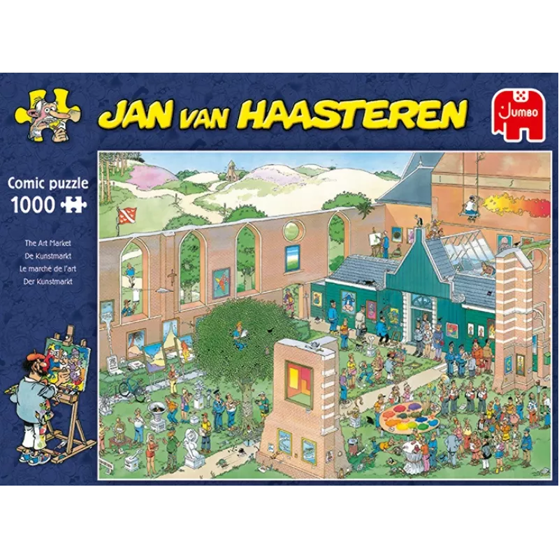 Jan van Haasteren Menų turgus 1000 dalių dėlionė
