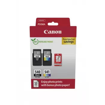 Canon 5225B013 kasečių rinkinys 2 vnt. Originalus juoda, žydra, raudona, geltona