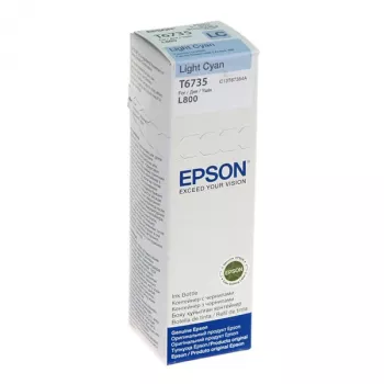 Rašalo buteliukas Epson T6735 70 ml šviesiai mėlynas (Light Cyan)
