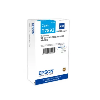 Kasetė Epson Ink C13T789240 T7892XXL XXL Cyan
