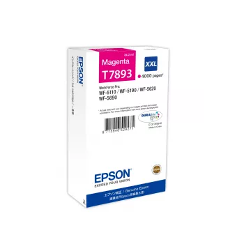 Kasetė Epson Originali C13T789340 T7893XXL XXL Magenta