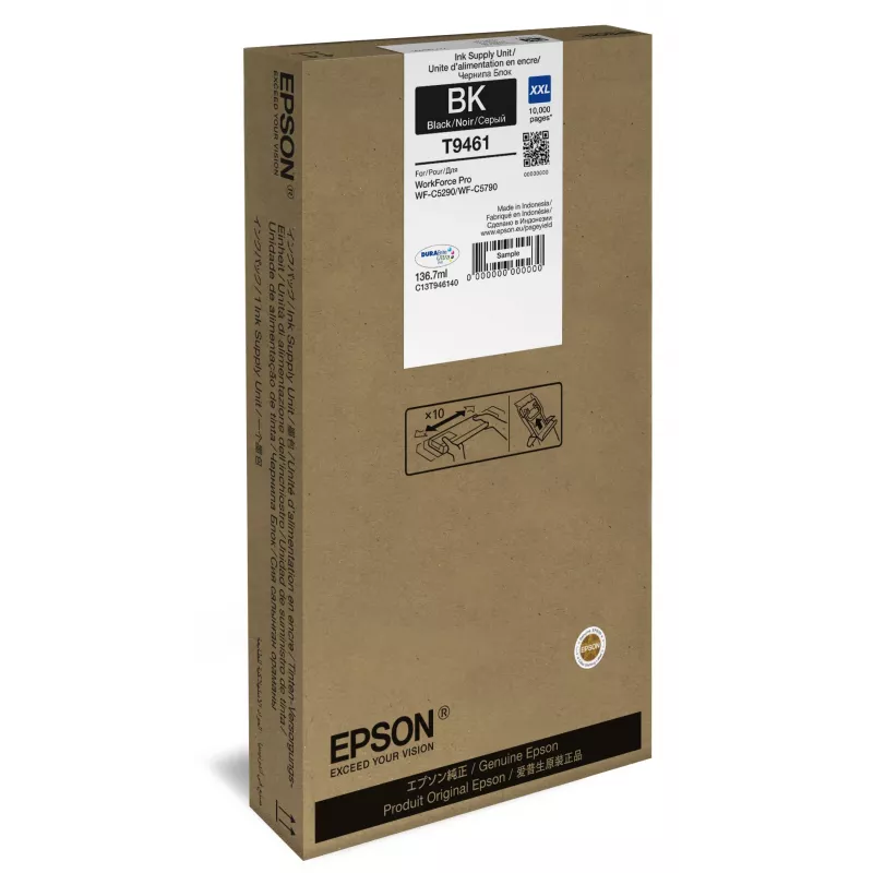 Epson C13T946140 Originalus juodos spalvos rašalo kasetė XXL (iki 7500 puslapių)