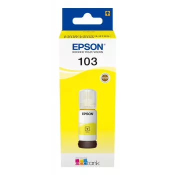 Rašalo buteliukas Epson 103 ECOTANK geltonas