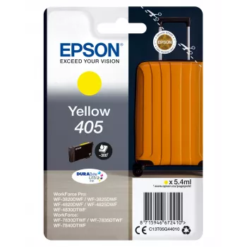 Epson 405 DURABrite Ultra rašalo kasetė geltona, 1 vnt., originali, standartinė išeiga