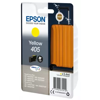 Epson 405 DURABrite Ultra rašalo kasetė geltona, 1 vnt., originali, standartinė išeiga