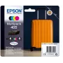 Epson 405 DURABrite Ultra rašalo kasetė, originali, standartinės talpos, juoda, žydra, raudona, geltona (4 vnt.)