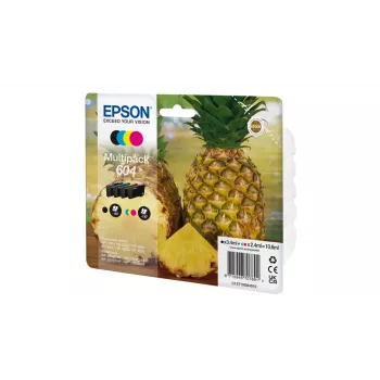 Epson 604 rašalo kasetė 4 vnt. Originalus standartinės išeigos juoda, žydra, rausvai raudona, geltona