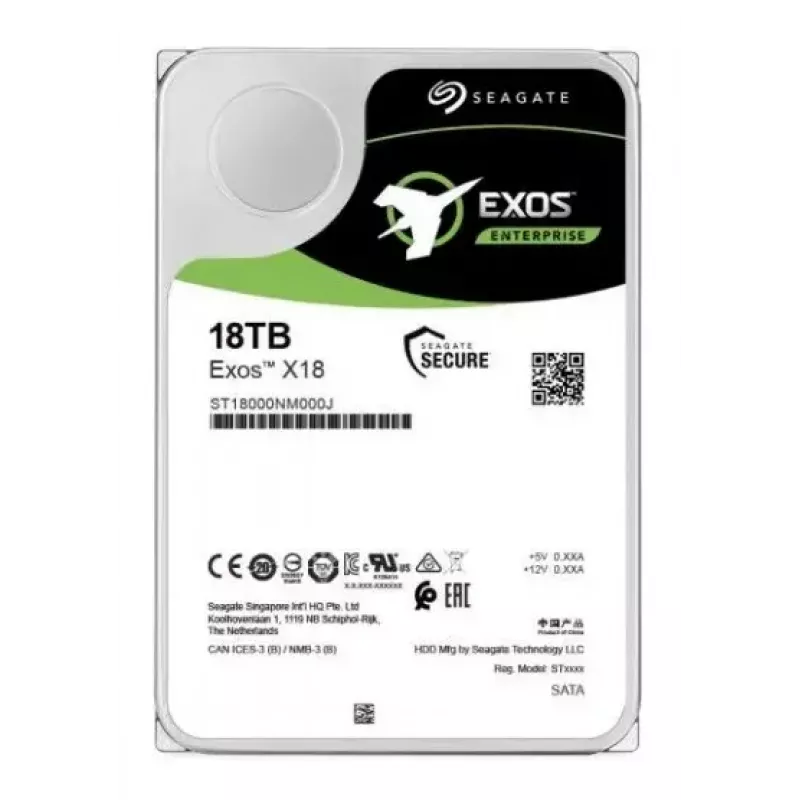 HDD Seagate 18TB 3,5 colio SATA 6Gb/s ST18000NM000J