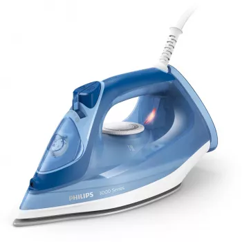 Philips 3000 serijos DST3031/20 garinis lygintuvas — 2400 W, 0,3 l vandens talpa, keraminis padas, 40 g/min nuolatinis garas