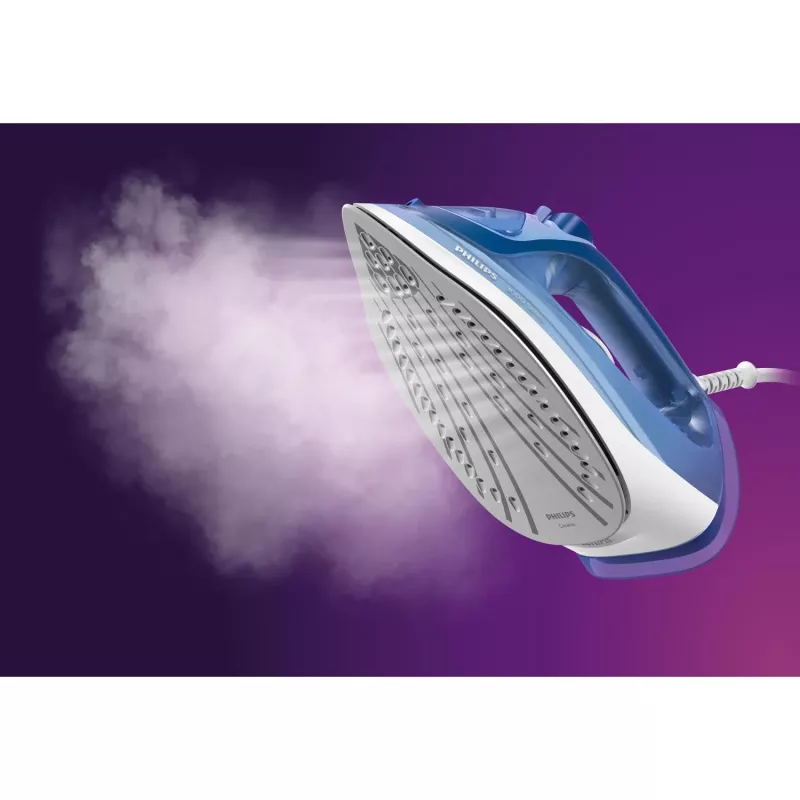 Philips 3000 serijos DST3031/20 garinis lygintuvas — 2400 W, 0,3 l vandens talpa, keraminis padas, 40 g/min nuolatinis garas