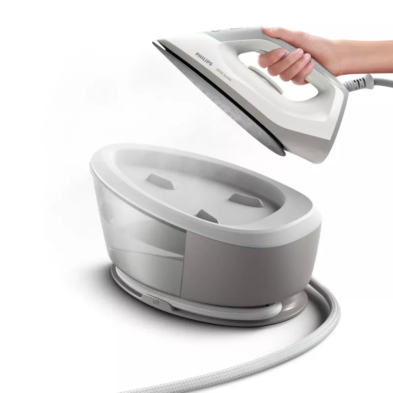 Philips 2000 serijos PSG2000/80 garo lyginimo stotis 2400 W 1.4 L Keraminis padas Pilka, Balta