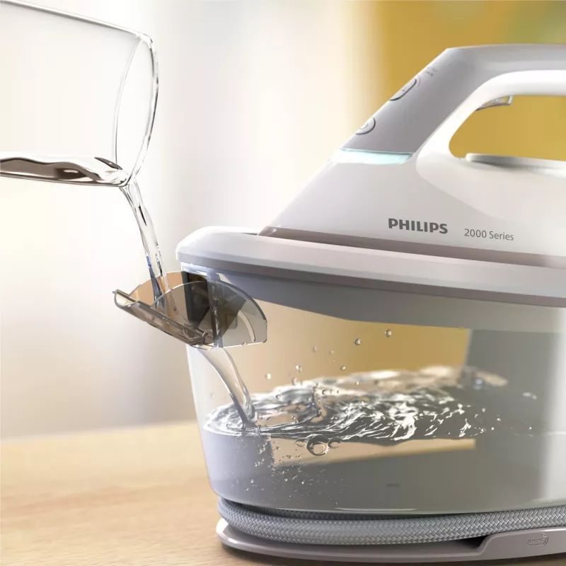Philips 2000 serijos PSG2000/80 garo lyginimo stotis 2400 W 1.4 L Keraminis padas Pilka, Balta