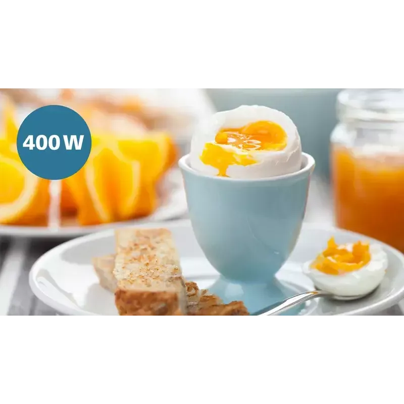 Kiaušinių virimo aparatas Philips 3000 serijos HD9137/90, 6 kiaušinių talpa, juodas