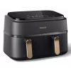 Karšto oro gruzdintuvė Philips 3000 Series Dual Basket Airfryer NA352/00 — 9 L, 2750 W, dviejų krepšelių, 8 programos, 40–200°C