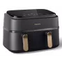 Karšto oro gruzdintuvė Philips 3000 Series Dual Basket Airfryer NA352/00 — 9 L, 2750 W, dviejų krepšelių, 8 programos, 40–200°C