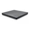 HITACHI-LG DATA STORAGE GP60NW60 nešiojamas DVD įrašymo įrenginys, USB 2.0, sidabrinis