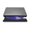 HITACHI-LG DATA STORAGE GP60NW60 nešiojamas DVD įrašymo įrenginys, USB 2.0, sidabrinis