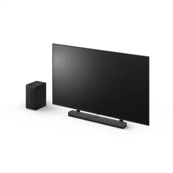 LG S70TY garso juosta — 320W, laidinis ir belaidis ryšys, 5 garsiakalbiai, juoda