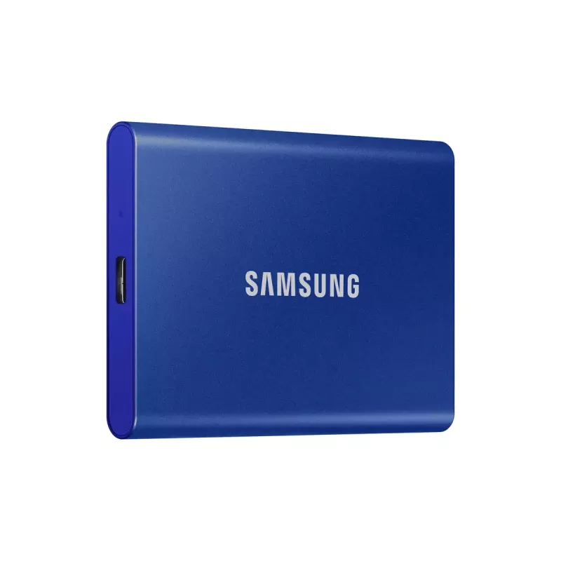 Išorinis SSD Samsung T7 Portable 2TB USB Type-C 3.2 Gen 2 Mėlynas (NVMe, 1050/1000 MB/s)