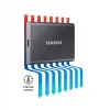 Išorinis SSD Samsung T7 Portable 2TB USB Type-C 3.2 Gen 2 Mėlynas (NVMe, 1050/1000 MB/s)