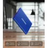 Išorinis SSD Samsung T7 Portable 2TB USB Type-C 3.2 Gen 2 Mėlynas (NVMe, 1050/1000 MB/s)