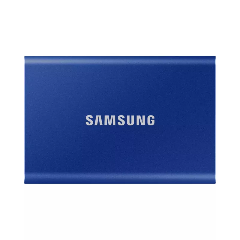 Išorinis SSD Samsung T7 Portable 2TB USB Type-C 3.2 Gen 2 Mėlynas (NVMe, 1050/1000 MB/s)