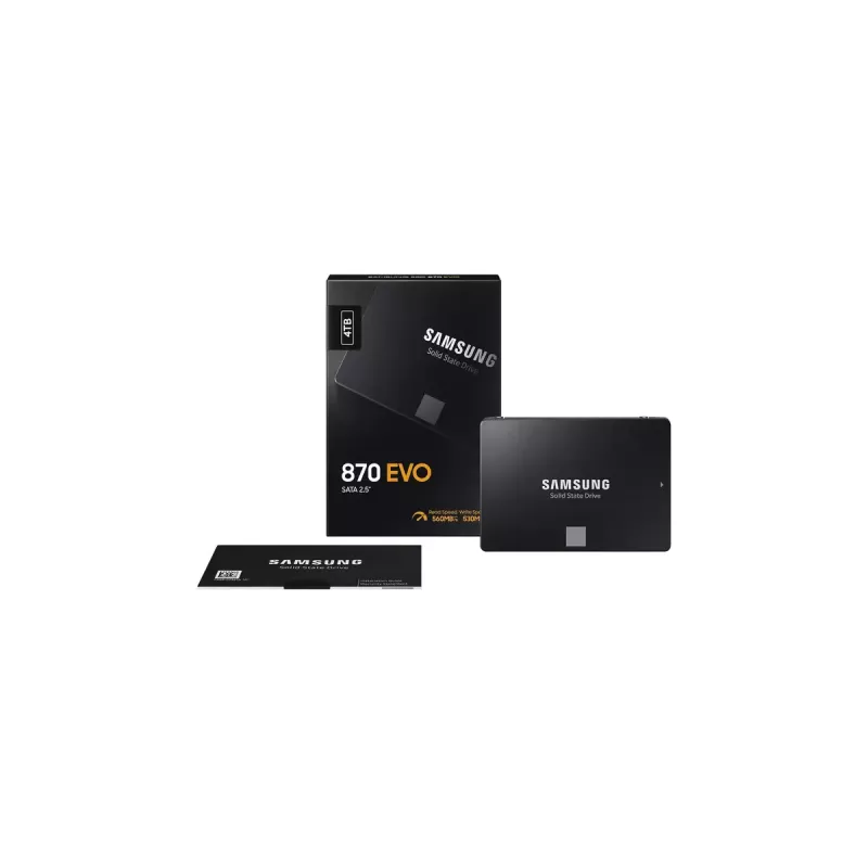 Samsung 870 EVO 4TB 2,5 colio SATA III SSD MZ-77E4T0B/EU